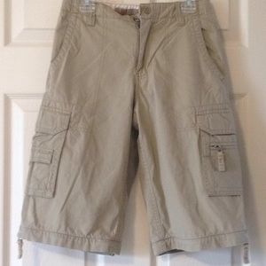 Boys tan short pants